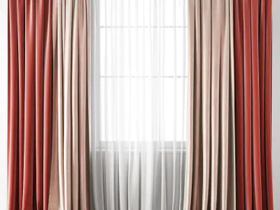 Curtain 144 3D model