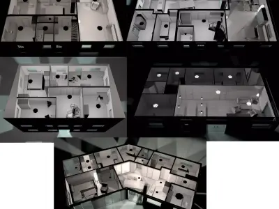 House Bundle - Accessable and interactable 3D model