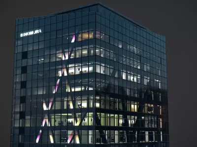 Tokyo Corporate Office Building Low-poly 3D model