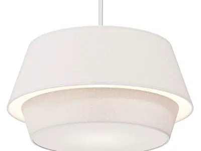 Lisbeth Ceiling Light Natural 3D model