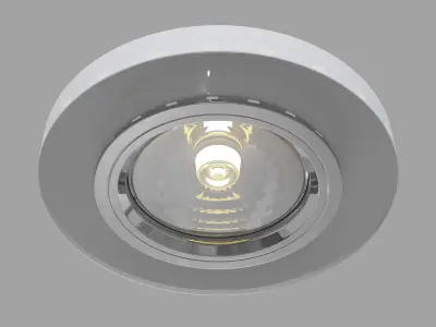 Downlight Metal Modern DL291-2-3W-W Maytoni Technical Free 3D model