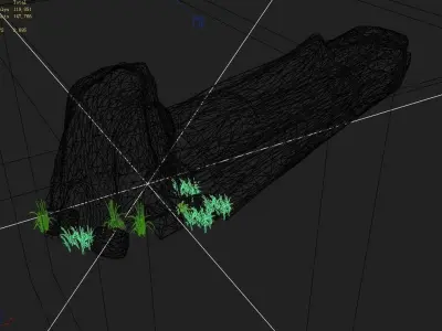 Explore the mountains - Rock 017 3D model