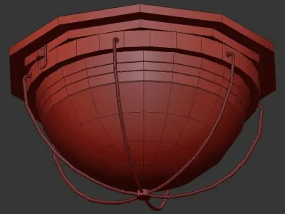 MALPLAQUET FLUSHMOUNT 3D model