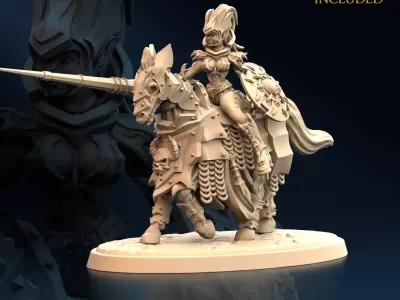 Perpetual Night 2 - Knight 3D print model