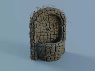 Wall Fountain 3D model