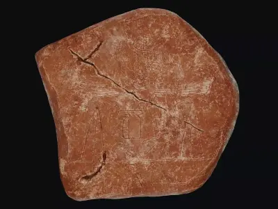 Kizildag - Hartapu Monument 2 3D model