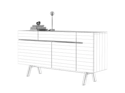 Side Atelier Sideboard 3D model