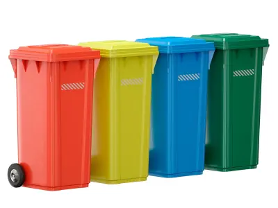 Garbage container Dumpster 3D model