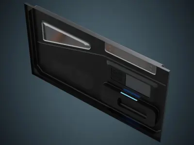 Sci Fi Prop 1A Low-poly 3D model