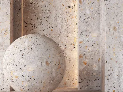 Terrazzo Texture 4K - Seamless Texture