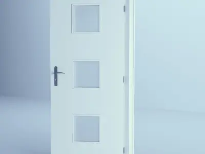 White Door 51 3D model