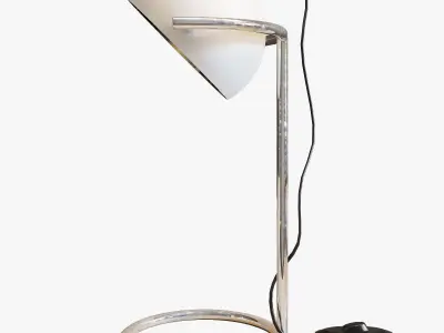 Flamant lamp hasse h36 white 3D model