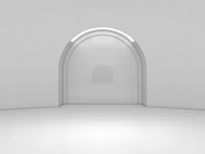 Sci Fi Warehouse Low-poly 3D model purchase