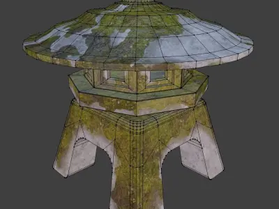Chinese lantern big 3D model