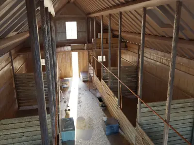 Barn Interior  3D model