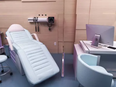 MEDICAL SPACES-DOCTOR OFFICE-GENERAL CLINIC 3D model