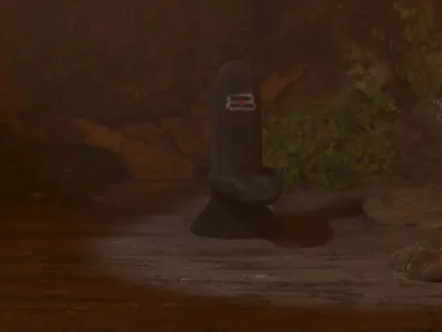 Cave Nature Scene  3D model