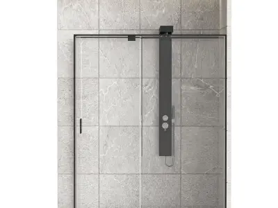Shower Cabin Zest 3D model