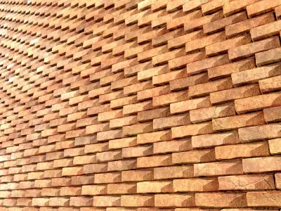 Lattice Brick-03-PBR Material-2K-4K Texture Texture
