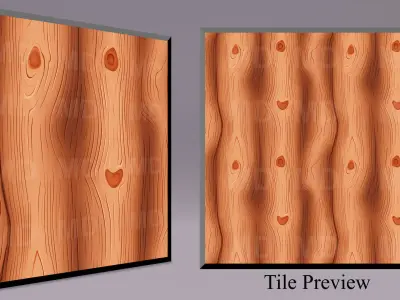 Cartoon Wood Textures Pack 24 - 10x PNG  Texture