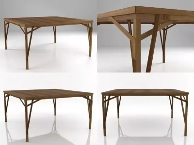 Allumette tables 3D model