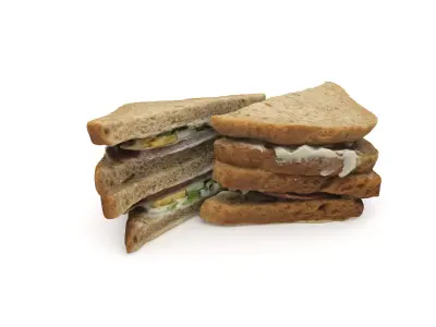 Sandwich 3D model