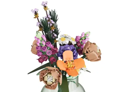LEGO Icons Botanical Collection Flower Bouquet 10280 3D model