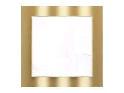 Mirror in a metal frame GZ-M1039 3D model