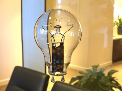 Incandescent Lamp 3D print model