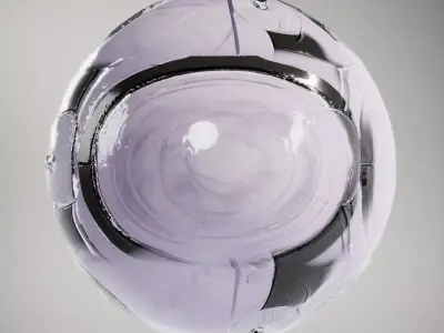 Marble Lavender Smooth HQ PBR Textures Set Texture