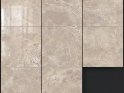 Yurtbay Seramik Alpha Beige 600x600 Set 1 3D model
