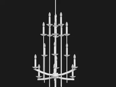 Kichler Lighting Spires Chandelier 3D model