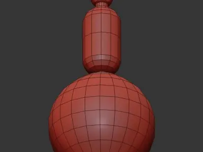 Camila Pendant 3D model