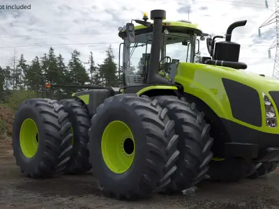  High Power Agricultural Tractor Wheeled 