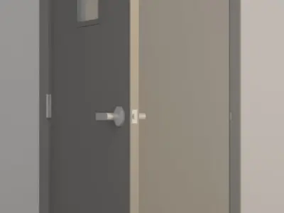 Door-002 3D model