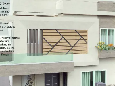 Modern House Design 8012 3D model