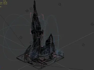 Building - Fleet - Power System 03 3D model