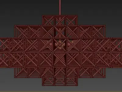 Gridlock Pendant - 4059  3D model