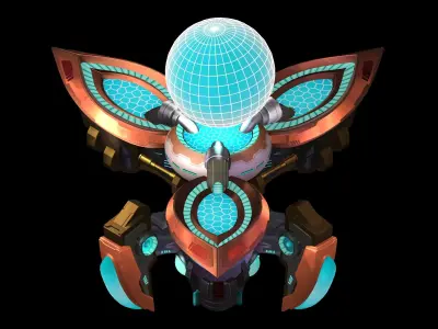 Solar Dust - Producer 02 3D model