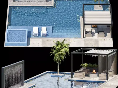 Pool 36 3D model