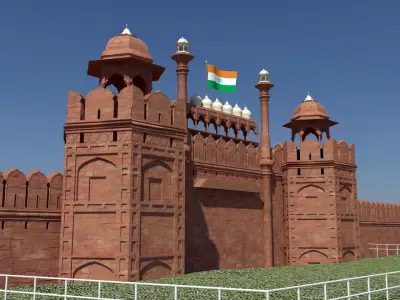 Redfort 3D model