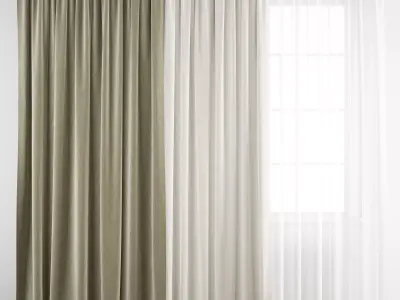 Curtain 262 3D model