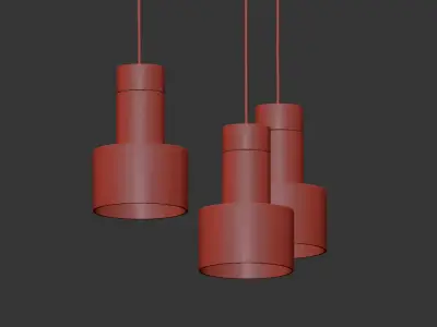 FOREST GREEN FILD RADIUS Lamp 3D model