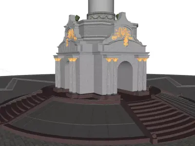 Stella on Maidan Nezalezhnosti 3D model