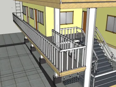 MultiPurpose Hall 3D model