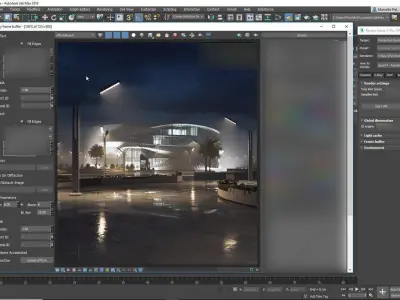 001 Vray Next Upgrade 3ds max Tutorial MP4 3D model