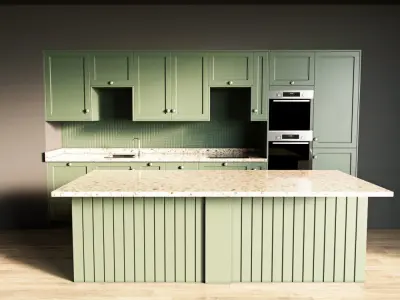 52-Kitchen4 matte 5 3D model