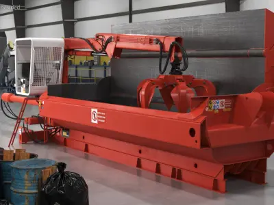  Portable Scrap Metal Baler 