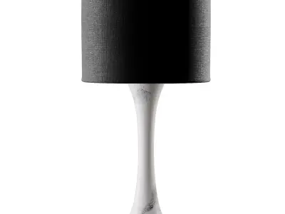 ADA BRASS TABLE LAMP CB2 Exclusive 3D model