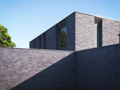 Dark grey brick wall texture Texture